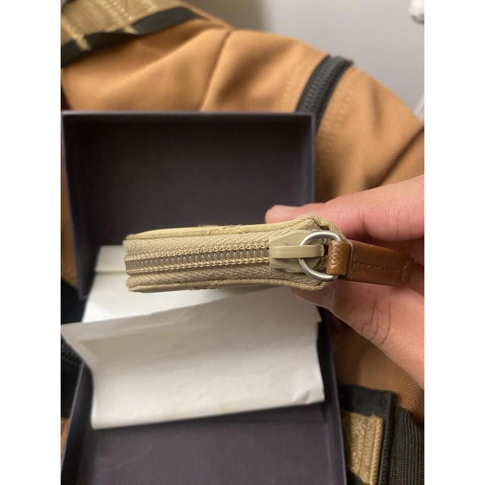 Prada Tessuto quilted nylon saffiano keychain case, card/box - Picture 7 of 13